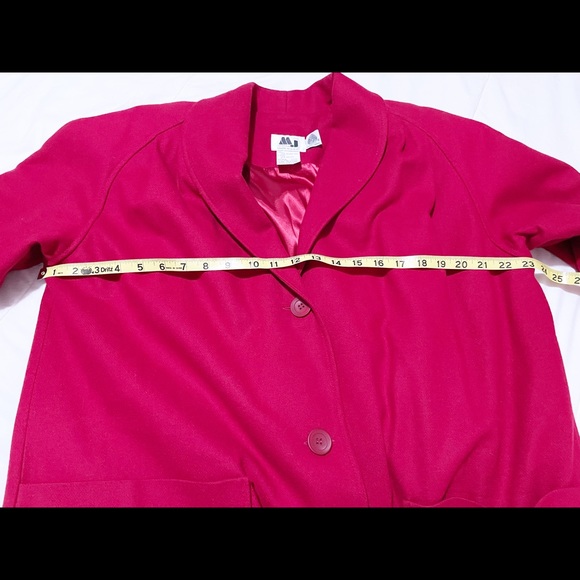 Vintage oversized wool coat - Picture 3 of 6